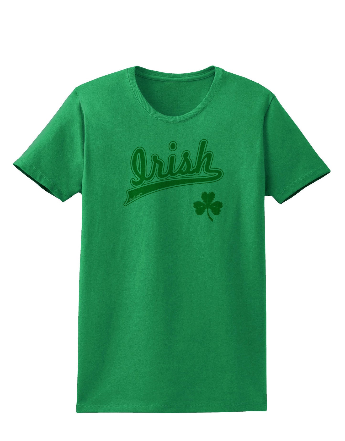 Irish Jersey Womens T-Shirt-Womens T-Shirt-TooLoud-Kelly-Green-X-Small-Davson Sales
