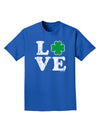 Irish Love - Distressed Adult Dark T-Shirt by TooLoud-Mens T-Shirt-TooLoud-Royal-Blue-Small-Davson Sales