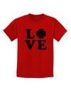 Irish Love - Distressed Childrens T-Shirt by TooLoud-Childrens T-Shirt-TooLoud-Red-X-Small-Davson Sales