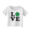 Irish Love - Distressed Infant T-Shirt by TooLoud-Infant T-Shirt-TooLoud-White-06-Months-Davson Sales