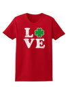 Irish Love - Distressed Womens Dark T-Shirt by TooLoud-TooLoud-Red-X-Small-Davson Sales