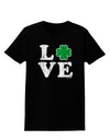 Irish Love - Distressed Womens Dark T-Shirt by TooLoud-TooLoud-Black-X-Small-Davson Sales