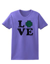 Irish Love - Distressed Womens T-Shirt by TooLoud-Womens T-Shirt-TooLoud-Violet-X-Small-Davson Sales