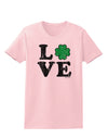 Irish Love - Distressed Womens T-Shirt by TooLoud-Womens T-Shirt-TooLoud-PalePink-X-Small-Davson Sales