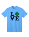 Irish Love - Vintage-inspired Adult T-Shirt by TooLoud-Mens T-shirts-TooLoud-Aquatic-Blue-Small-Davson Sales