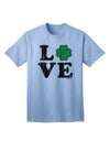 Irish Love - Vintage-inspired Adult T-Shirt by TooLoud-Mens T-shirts-TooLoud-Light-Blue-Small-Davson Sales