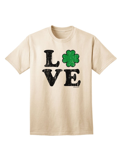 Irish Love - Vintage-inspired Adult T-Shirt by TooLoud-Mens T-shirts-TooLoud-Natural-Small-Davson Sales