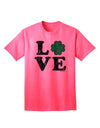 Irish Love - Vintage-inspired Adult T-Shirt by TooLoud-Mens T-shirts-TooLoud-Neon-Pink-Small-Davson Sales