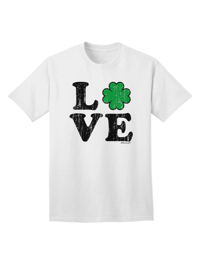 Irish Love - Vintage-inspired Adult T-Shirt by TooLoud-Mens T-shirts-TooLoud-White-Small-Davson Sales