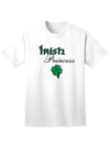 Irish Princess Adult Unisex St Patrick's Day T-Shirt-TooLoud-White-Small-Davson Sales