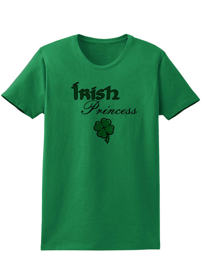 Irish Princess Adult Womens St. Patrick's Day T-Shirt-TooLoud-Kelly Green-Small-Davson Sales