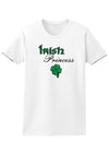 Irish Princess Adult Womens St. Patrick's Day T-Shirt-TooLoud-White-Small-Davson Sales