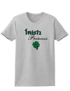 Irish Princess Adult Womens St. Patrick's Day T-Shirt-TooLoud-Ash Gray-Small-Davson Sales