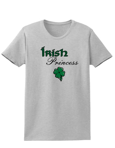 Irish Princess Adult Womens St. Patrick's Day T-Shirt-TooLoud-Ash Gray-Small-Davson Sales