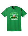 Irish Today Hungover Tomorrow Adult Dark T-Shirt-Mens T-Shirt-TooLoud-Kelly-Green-Small-Davson Sales