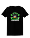 Irish Today Hungover Tomorrow Womens Dark T-Shirt-TooLoud-Black-X-Small-Davson Sales