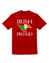 Irish and Proud Adult Dark T-Shirt-Mens T-Shirt-TooLoud-Red-Small-Davson Sales