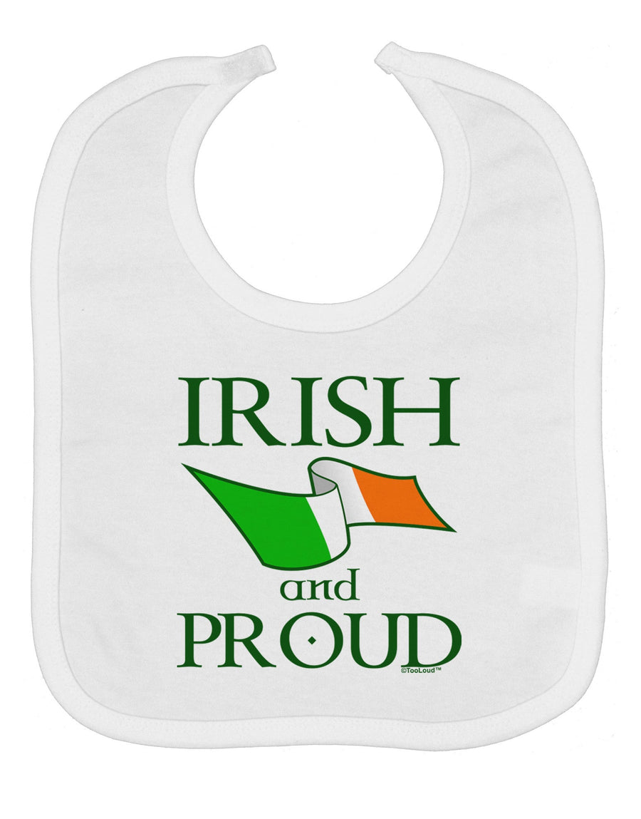 Irish and Proud Baby Bib