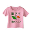 Irish and Proud Infant T-Shirt-Infant T-Shirt-TooLoud-Candy-Pink-06-Months-Davson Sales