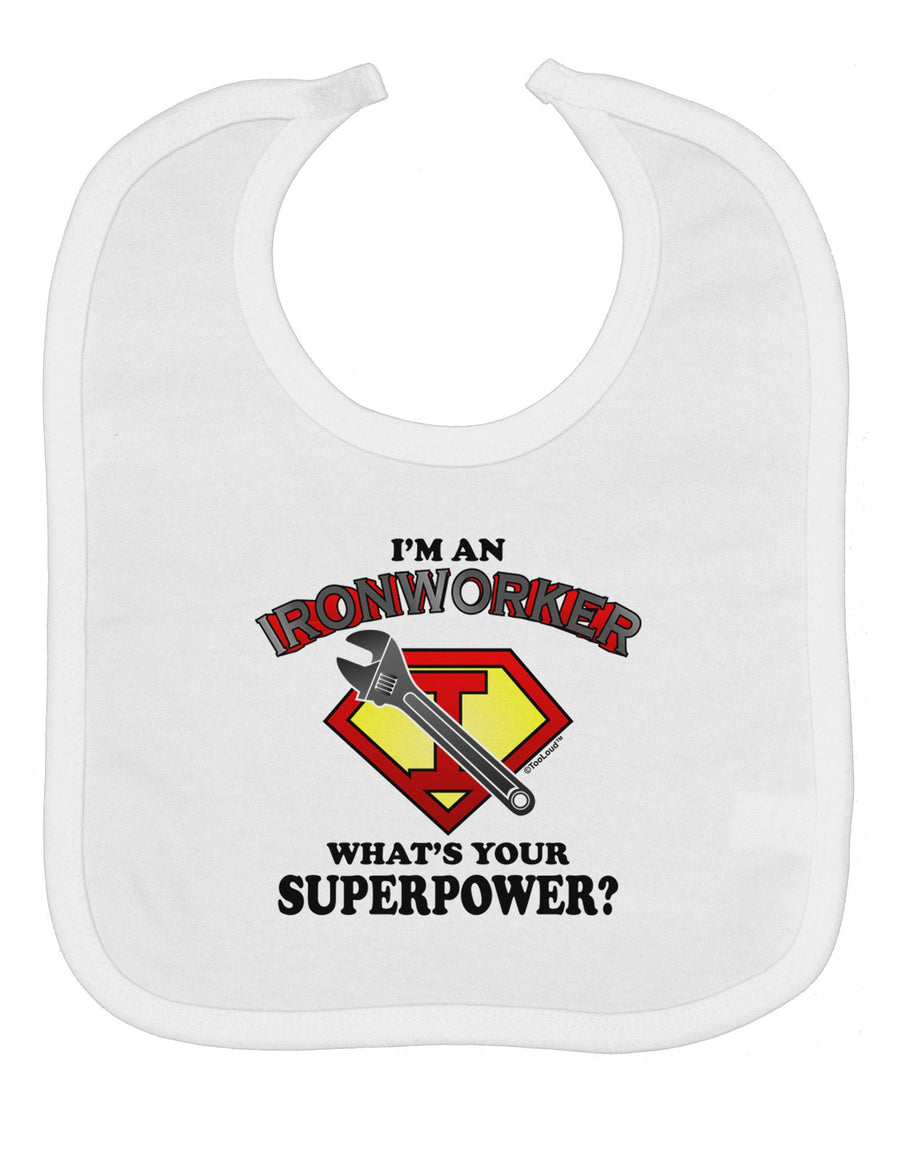 Ironworker - Superpower Baby Bib