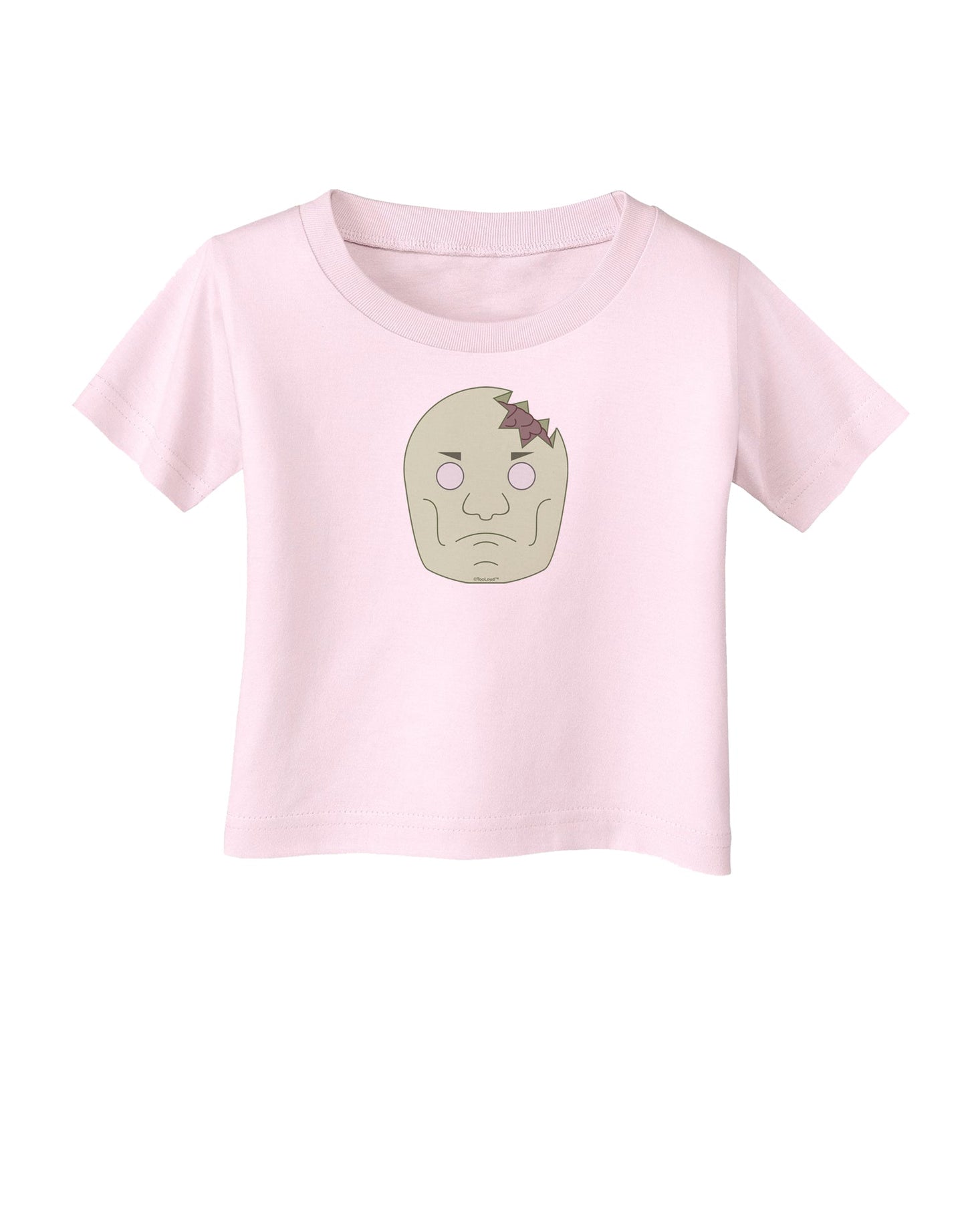 Irritated Zombie Infant T-Shirt-Infant T-Shirt-TooLoud-Light-Pink-06-Months-Davson Sales