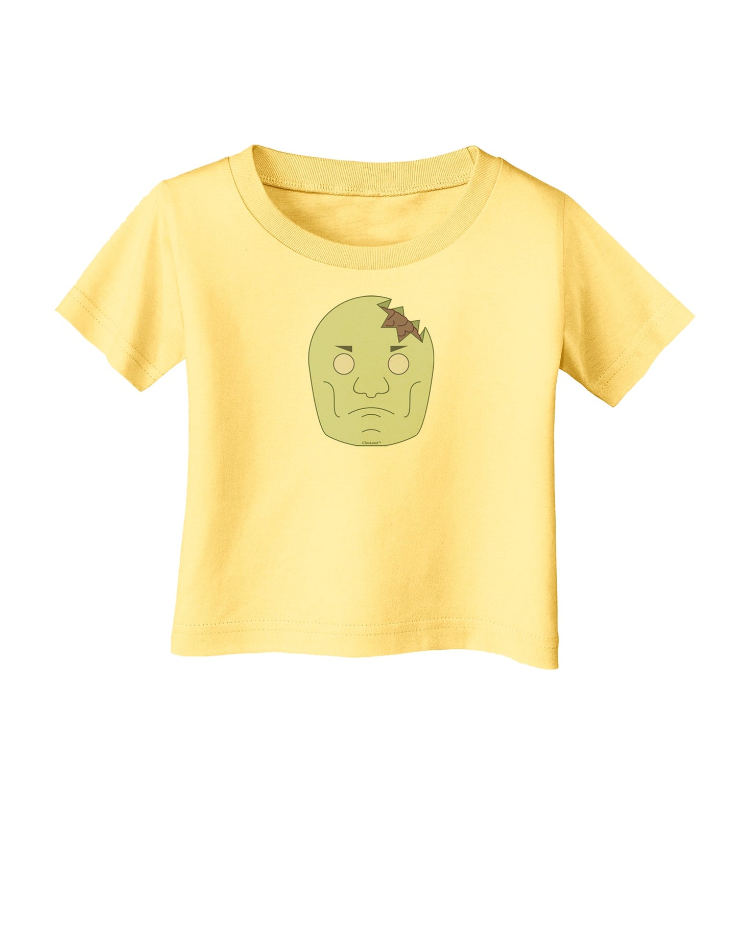Irritated Zombie Infant T-Shirt-Infant T-Shirt-TooLoud-Daffodil-Yellow-06-Months-Davson Sales