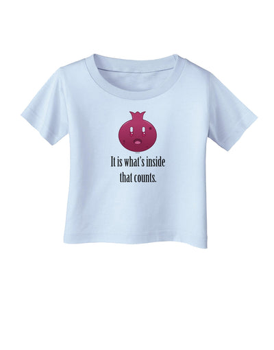 It is Whats Inside That Counts Infant T-Shirt-Infant T-Shirt-TooLoud-Light-Blue-06-Months-Davson Sales