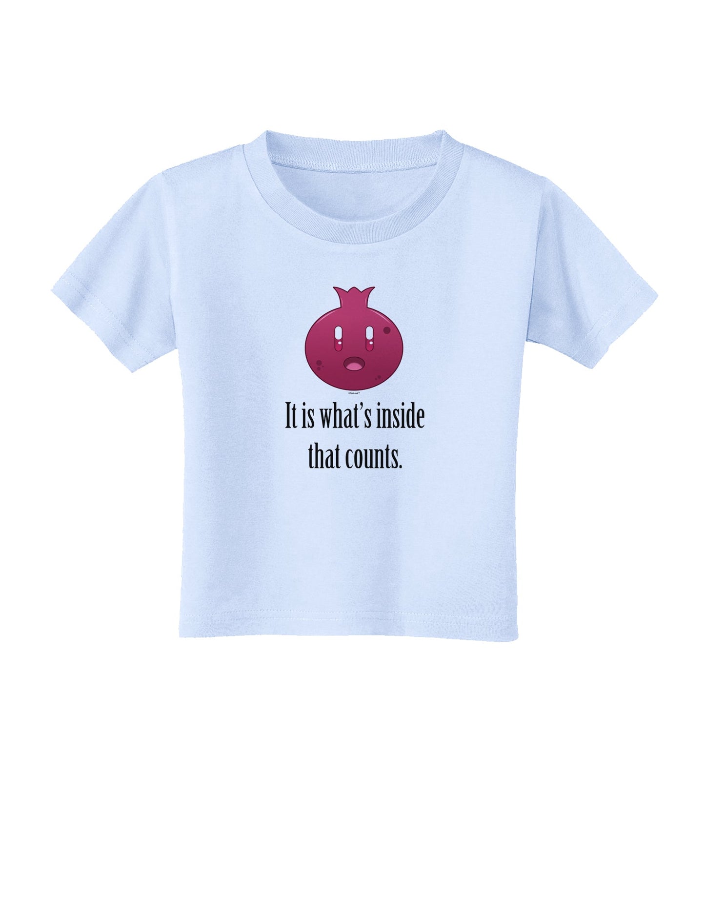 It is Whats Inside That Counts Toddler T-Shirt-Toddler T-Shirt-TooLoud-Light-Blue-2T-Davson Sales
