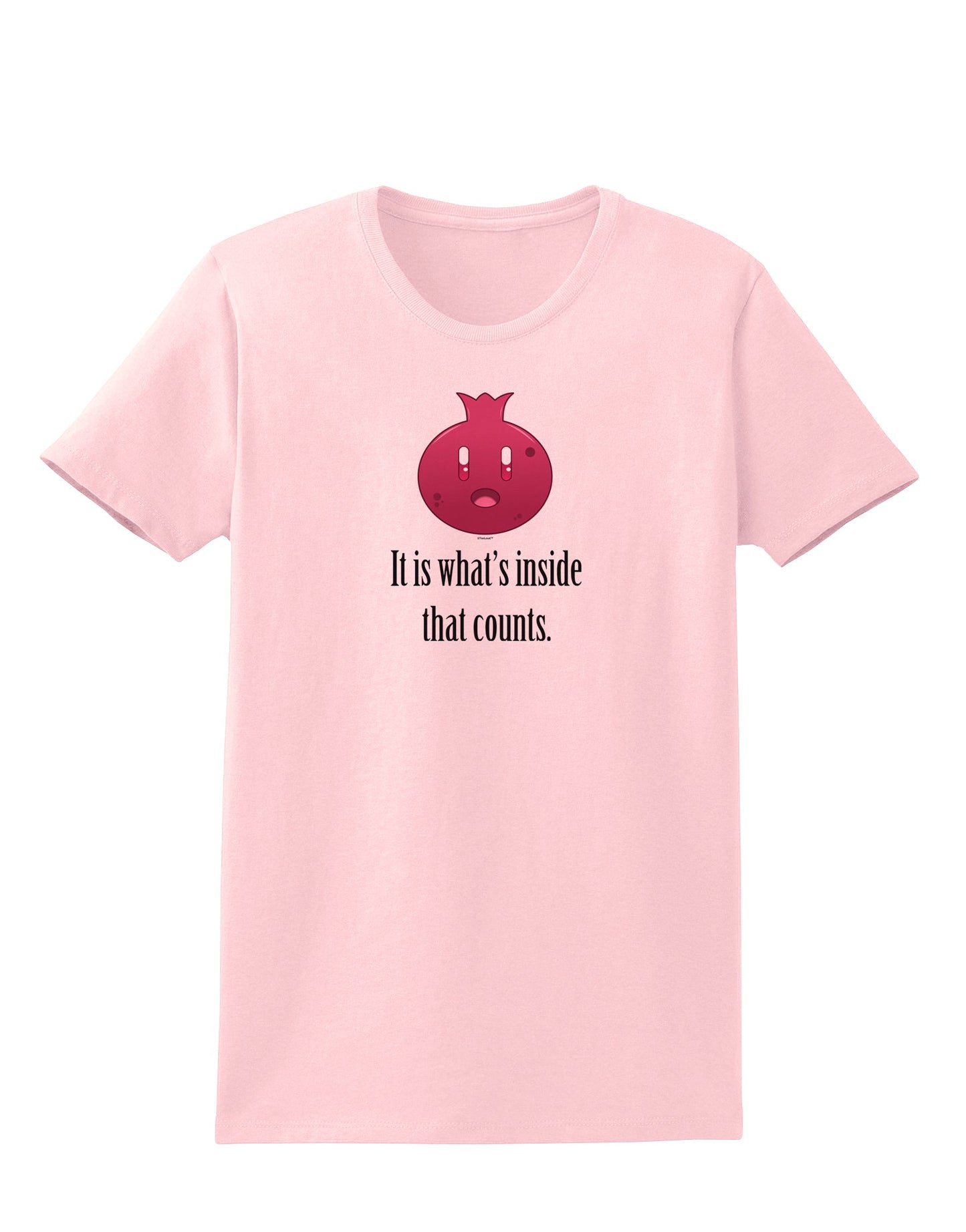 It is Whats Inside That Counts Womens T-Shirt-Womens T-Shirt-TooLoud-PalePink-X-Small-Davson Sales
