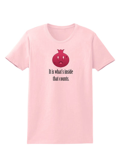 It is Whats Inside That Counts Womens T-Shirt-Womens T-Shirt-TooLoud-PalePink-X-Small-Davson Sales