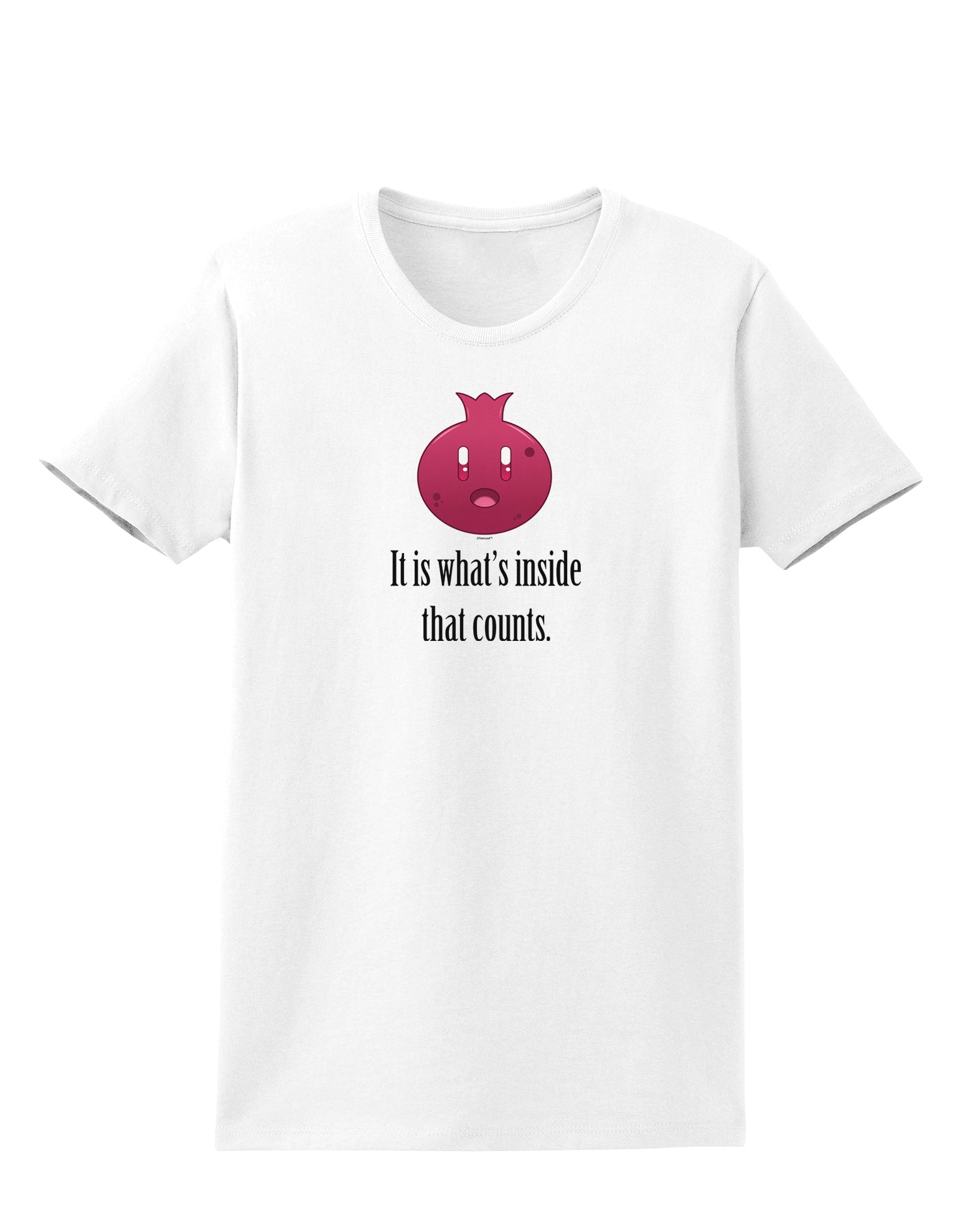 It is Whats Inside That Counts Womens T-Shirt-Womens T-Shirt-TooLoud-White-X-Small-Davson Sales