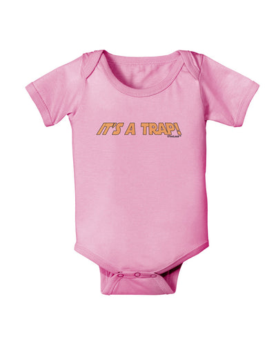 It is a Trap Baby Romper Bodysuit-Baby Romper-TooLoud-Pink-06-Months-Davson Sales