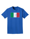 Italian Flag - Distressed Adult Dark T-Shirt by TooLoud-Mens T-Shirt-TooLoud-Royal-Blue-Small-Davson Sales