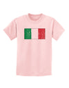 Italian Flag - Distressed Childrens T-Shirt by TooLoud-Childrens T-Shirt-TooLoud-PalePink-X-Small-Davson Sales