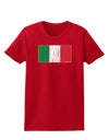 Italian Flag - Distressed Womens Dark T-Shirt by TooLoud-Womens T-Shirt-TooLoud-Red-X-Small-Davson Sales