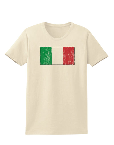 Italian Flag - Distressed Womens T-Shirt by TooLoud-Womens T-Shirt-TooLoud-Natural-X-Small-Davson Sales