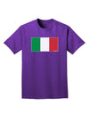 Italian Flag - Italy Adult Dark T-Shirt by TooLoud-Mens T-Shirt-TooLoud-Purple-Small-Davson Sales