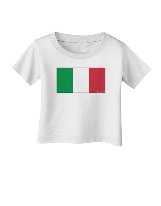 Italian Flag - Italy Infant T-Shirt by TooLoud-Infant T-Shirt-TooLoud-White-06-Months-Davson Sales