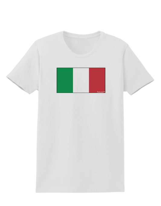 Italian Flag - Italy Womens T-Shirt by TooLoud-Womens T-Shirt-TooLoud-White-X-Small-Davson Sales