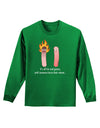 It's All Fun and Games - Wiener Adult Long Sleeve Dark T-Shirt by TooLoud-TooLoud-Kelly-Green-Small-Davson Sales