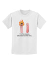 It's All Fun and Games - Wiener Childrens T-Shirt by TooLoud-Childrens T-Shirt-TooLoud-White-X-Small-Davson Sales