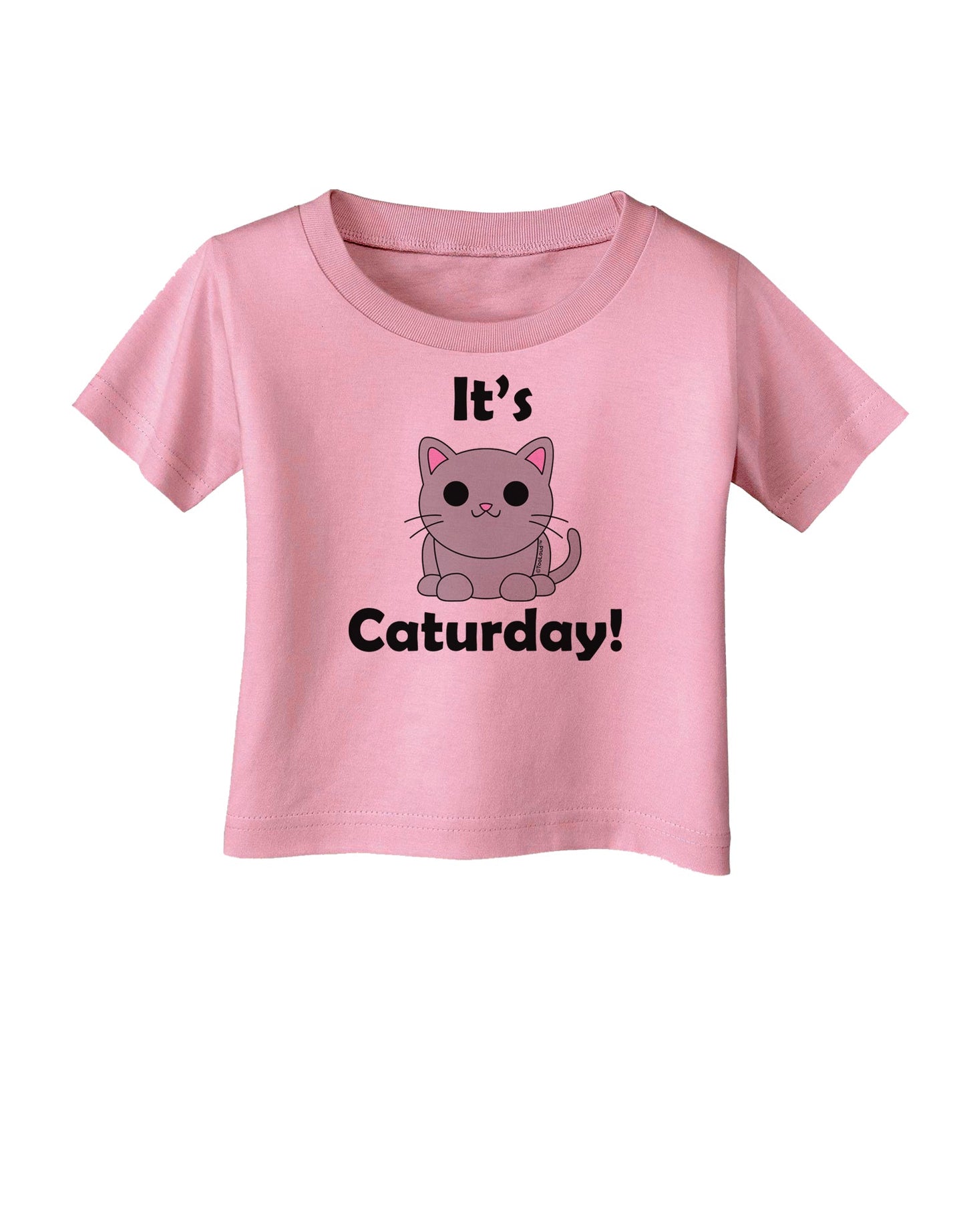 It's Caturday Cute Cat Design Infant T-Shirt by TooLoud-Infant T-Shirt-TooLoud-Candy-Pink-06-Months-Davson Sales