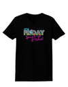 It's Friday - Drink Up Womens Dark T-Shirt-Womens T-Shirt-TooLoud-Black-X-Small-Davson Sales