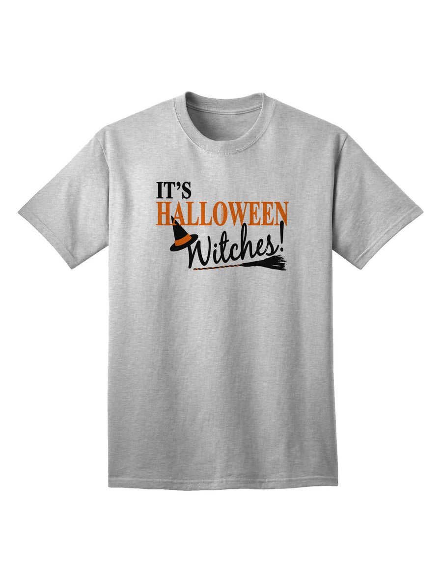 It's Halloween Witches Hat Adult T-Shirt-unisex t-shirt-TooLoud-White-Small-Davson Sales