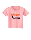 It's Halloween Witches Hat Toddler T-Shirt-Toddler T-Shirt-TooLoud-Candy-Pink-2T-Davson Sales