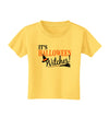 It's Halloween Witches Hat Toddler T-Shirt-Toddler T-Shirt-TooLoud-Yellow-2T-Davson Sales