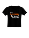 It's Halloween Witches Hat Toddler T-Shirt Dark-Toddler T-Shirt-TooLoud-Black-2T-Davson Sales