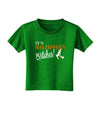 It's Halloween Witches Toddler T-Shirt Dark-Toddler T-Shirt-TooLoud-Clover-Green-2T-Davson Sales