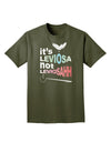 It's LeviOsa not LeviosAHH Adult Dark T-Shirt-Mens T-Shirt-TooLoud-Military-Green-Small-Davson Sales