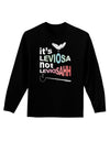 It's LeviOsa not LeviosAHH Adult Long Sleeve Dark T-Shirt-TooLoud-Black-Small-Davson Sales